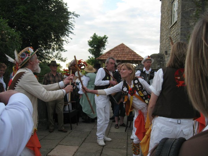 Fooling around at The Victoria Arms, Old Marston, Tuesday 6th July 2010